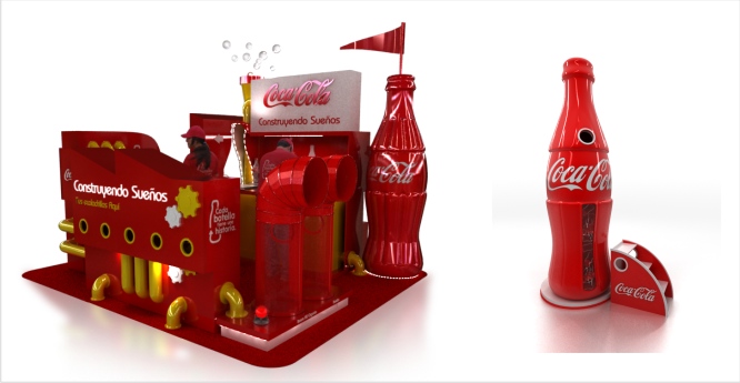 Coca Cola  125 años-Glue Colombia-Propuesta de Diseño