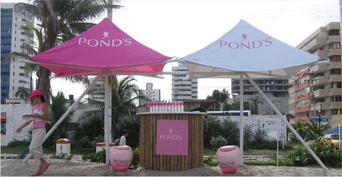 Playa Ponds-Glue Colombia-Diseño y Producción / artes Glue