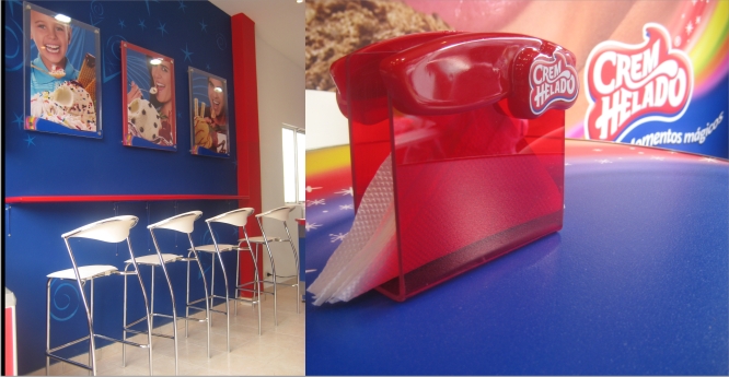 Crem Helado-Retail Solutions-Dise&ntilde;o Producci&oacute;n Montaje / Artes Aldas Brand